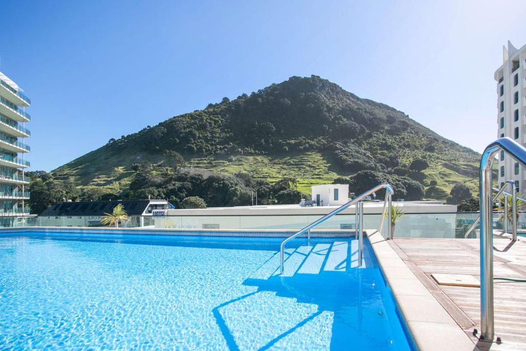 Marvelous Downtown Apartment Moments From Main Beach With Heated Pool, Gym And Parking ماوْنت مونغانيو المظهر الخارجي الصورة